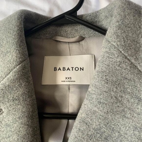 Babaton Virgin Wool Coat - XXS - Picture 4 of 4